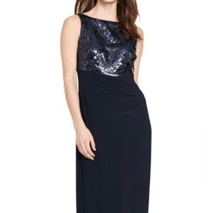 Ralph Lauren Sequined Gathered Evening
Formal Party Dress Size 6 🎉🔥